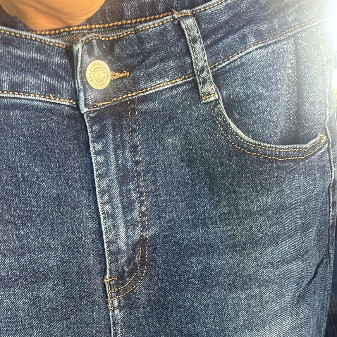 958 Jeans 2007 Strassed Taille Haute Wide Balloon avec Paillettes Élégantes Coupe Jolie et Confortable pour Style Unique et Chic
