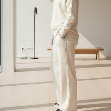 D080 ENSEMBLE LUXE HAUT ET PANTALON TAILLE DU 40/46