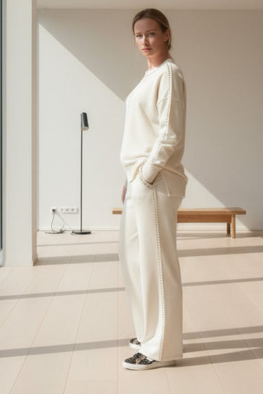 D080 ENSEMBLE LUXE HAUT ET PANTALON TAILLE DU 40/46