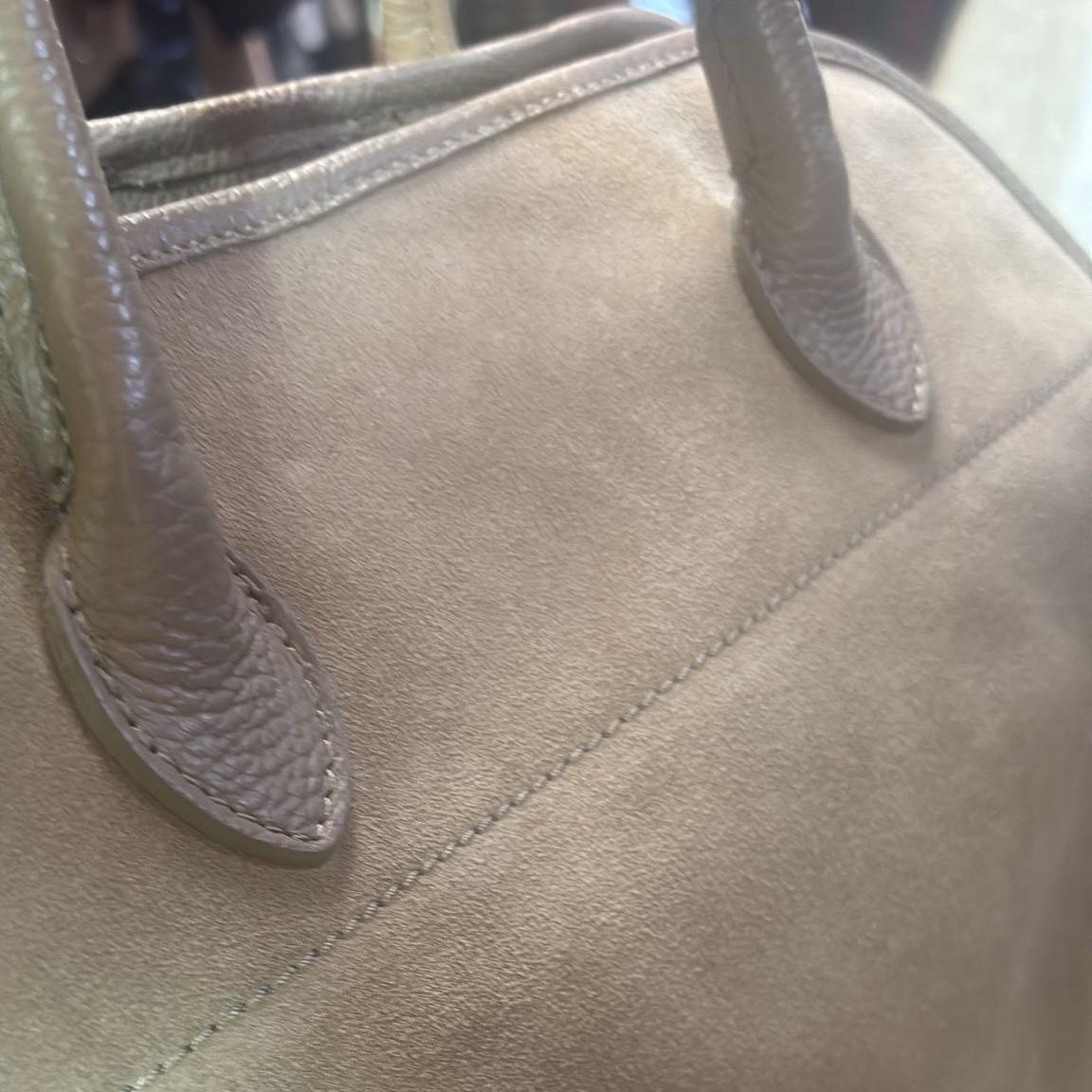 POPUP ROW SAC CUIR GRAINE ET DAIM