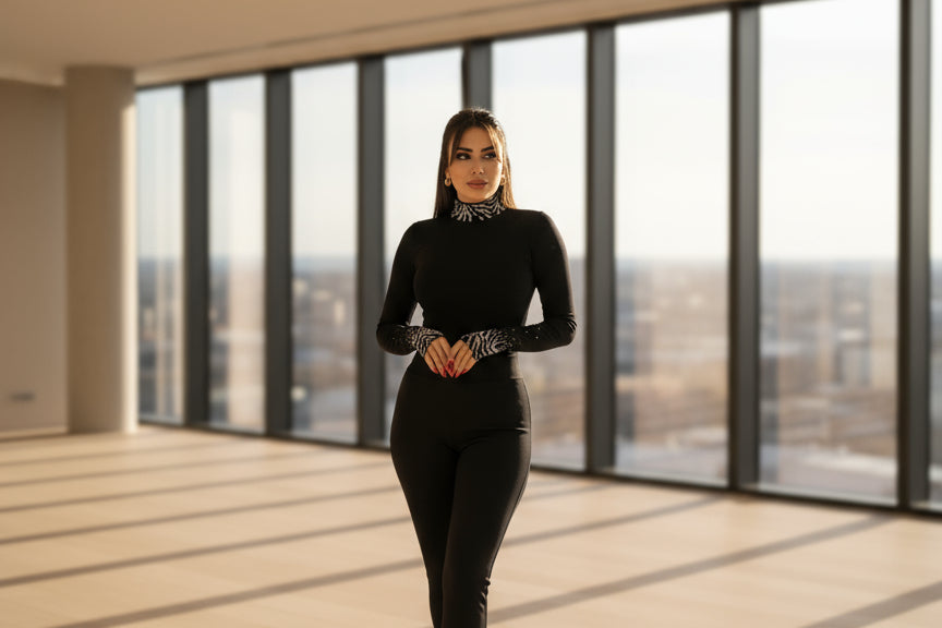 1993 Top Luxe Stretch Style et Confort Chic et Confortable avec Liberté de Mouvement Idéal pour Looks Chic et Soirée