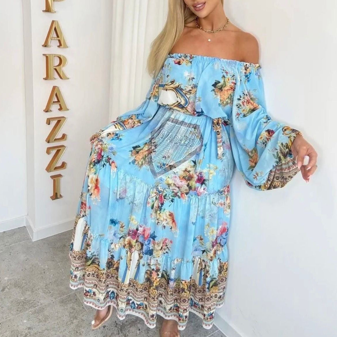 PAPARAZZI robe longue 222 d&