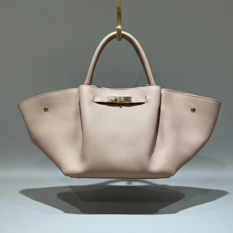 2506 sac en cuir grainé noir