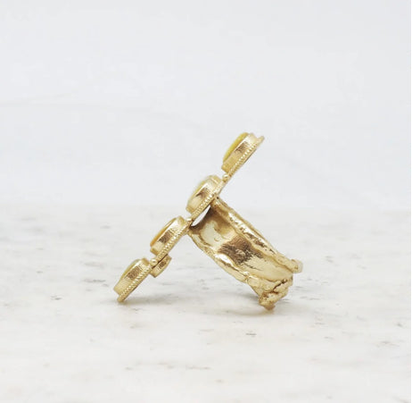 NIIKI 458 FAITH BAGUE CROIX NACRÉE