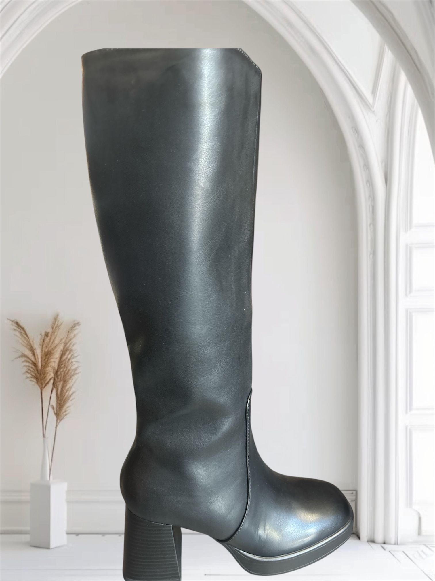 9612 BOTTES HAUTES SIMILICUIR