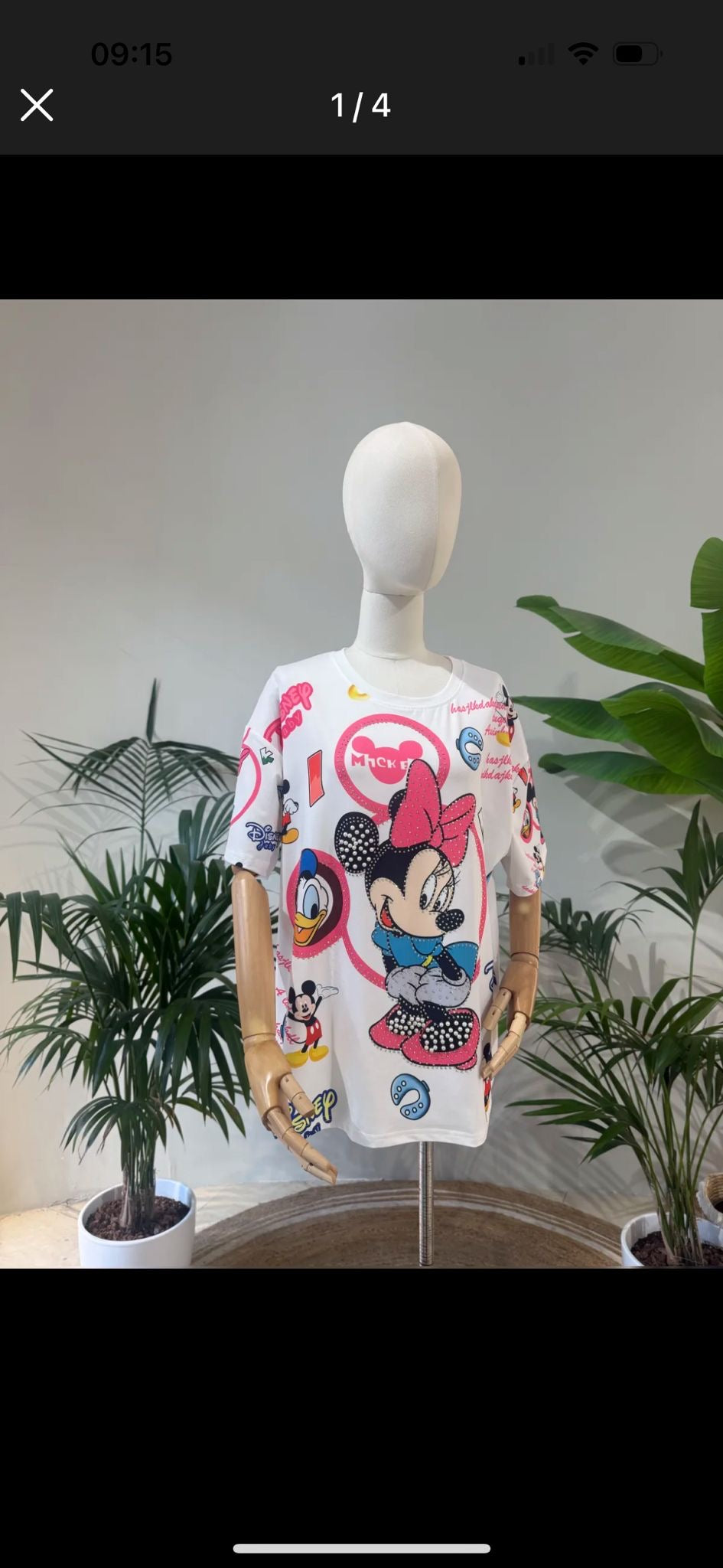POPUP 220816/220815 T-SHIRT MINNIE
