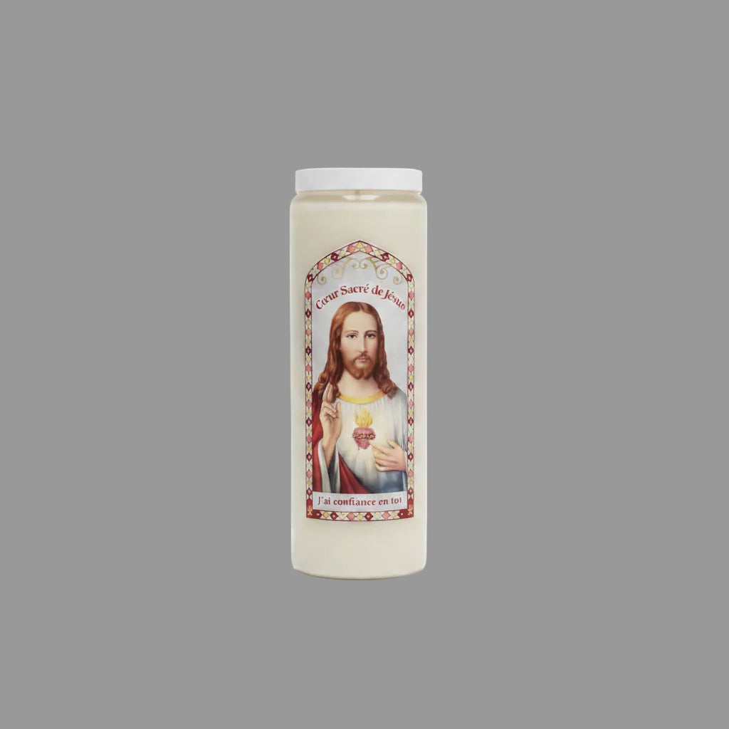 Neuvaine du sanctuaire de lourdes 2026, bougie de prière chrétienne issue d&