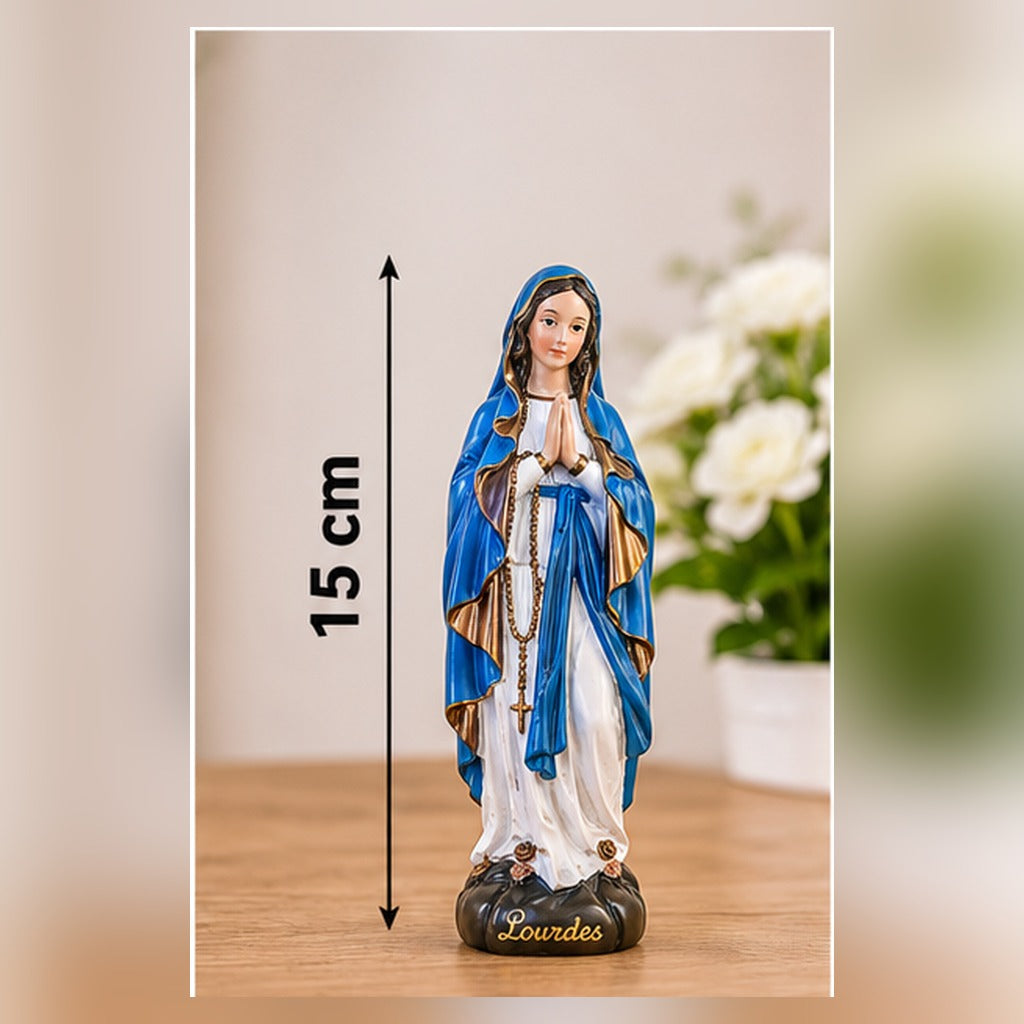 Lourdes Vierge Marie EVNL T vue individuelle 5, format carré