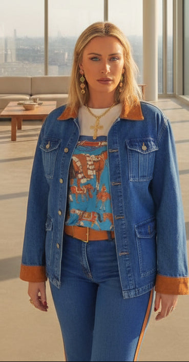 POPUP VINCE JEANS TAILLE CEINTURE