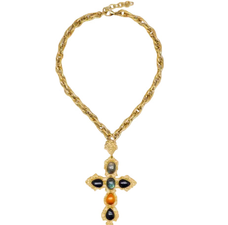 NIIKI PARIS NCN1415 Sicilia bijoux baroques en laiton doré à l&