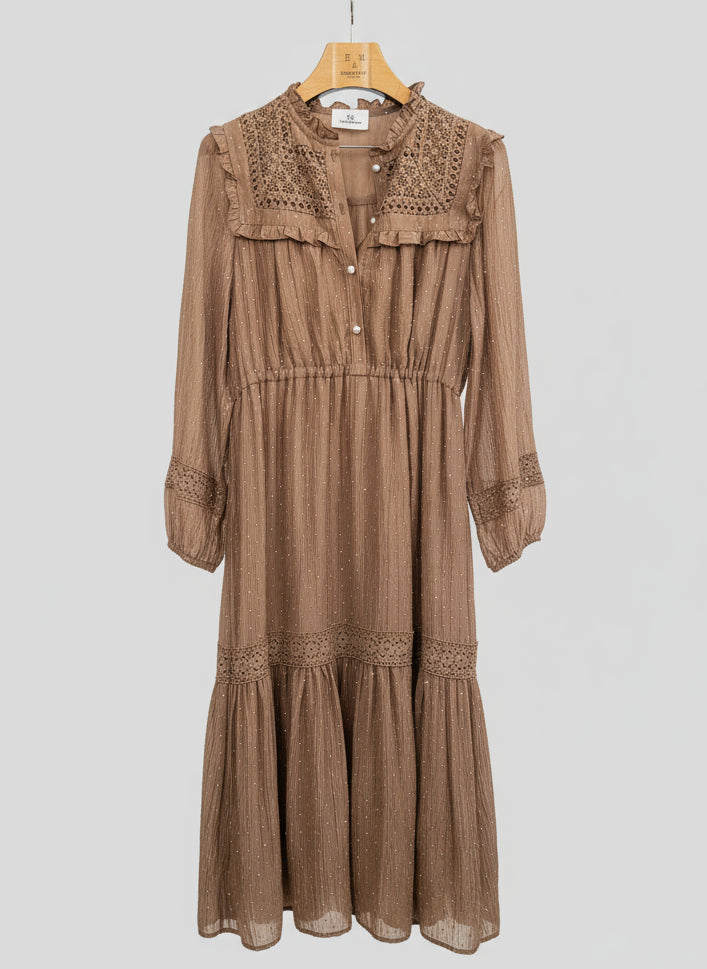 POPUP 9070 ROBE BOHÈME AVEC DES BRILLANTS