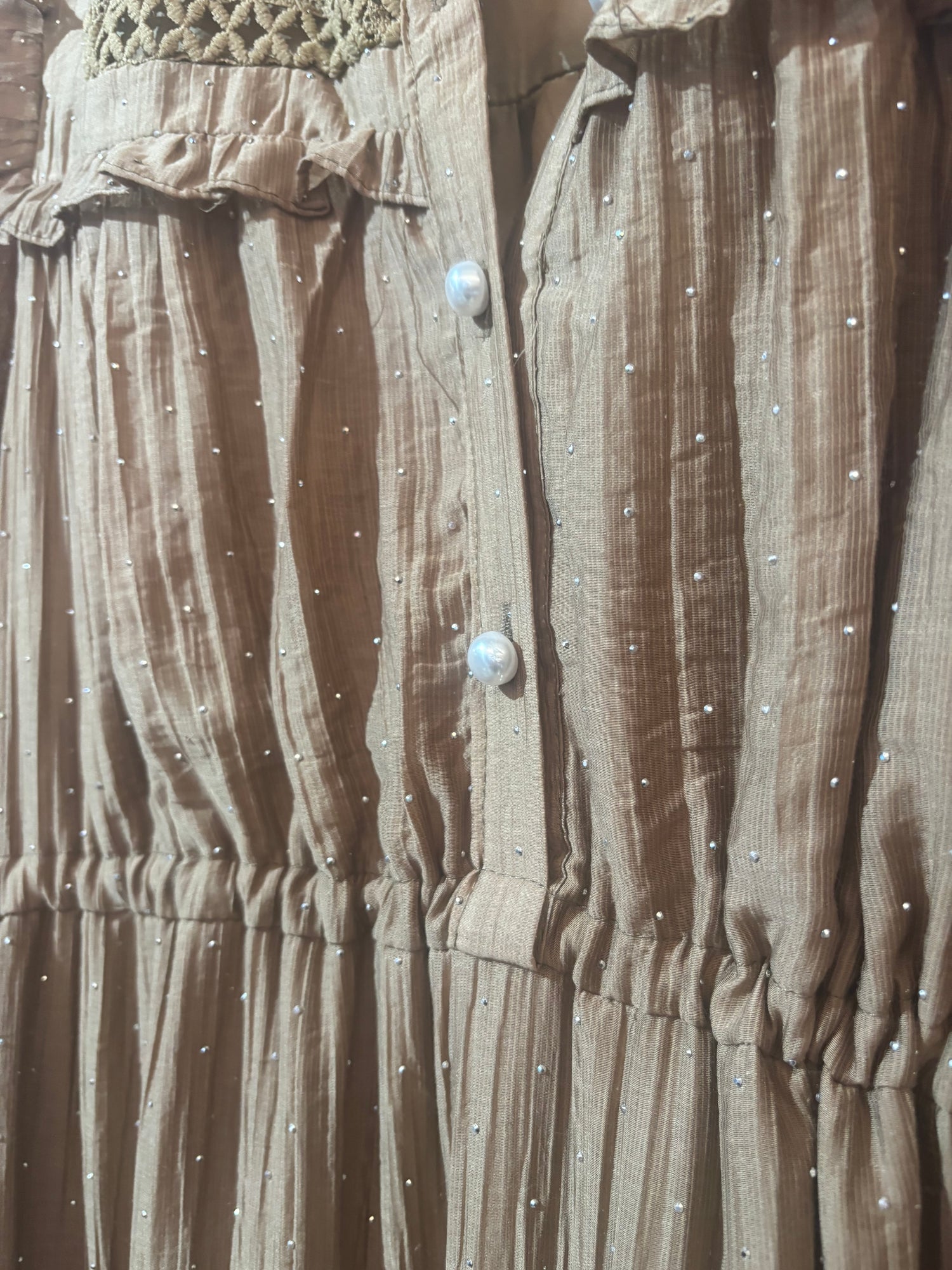 POPUP 9070 ROBE BOHÈME AVEC DES BRILLANTS