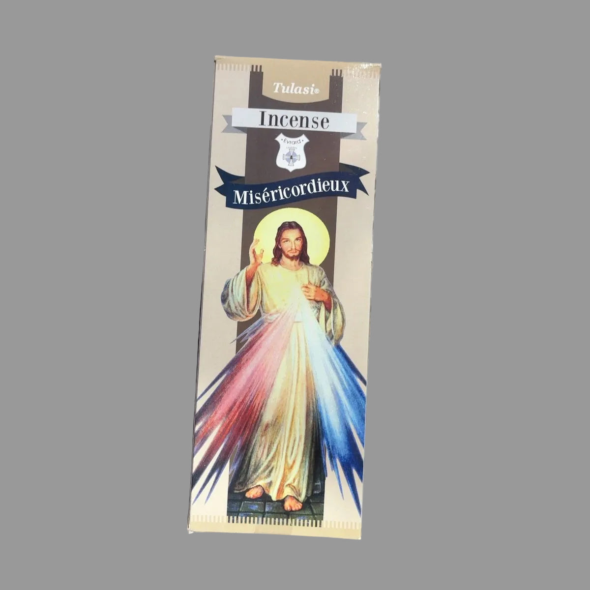 Encens Jésus Miséricordieux emballage original photo carrée