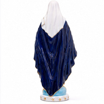 Statue Vierge Marie EVR MIR céramique 40 cm - photo 6