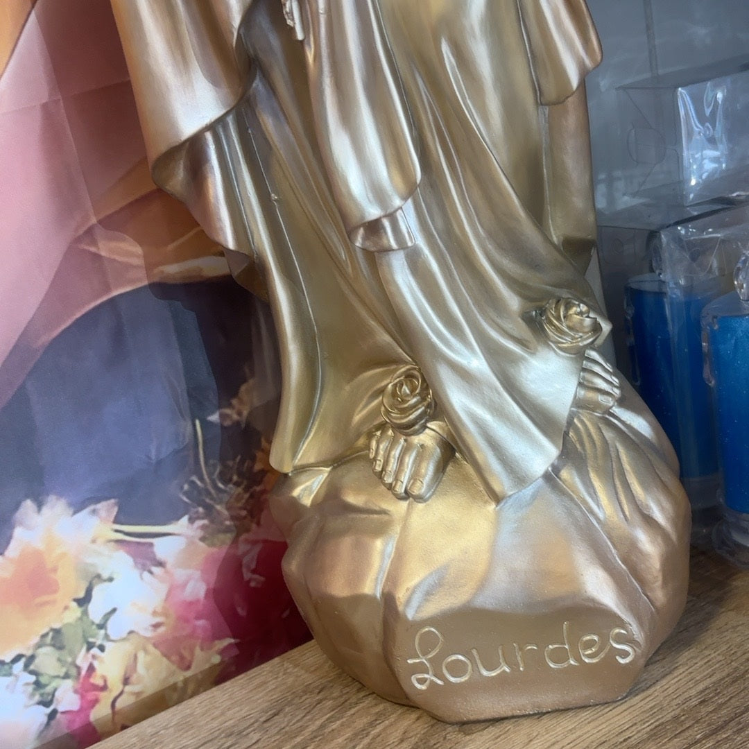 Vierge Marie dorée 80 cm photo 4