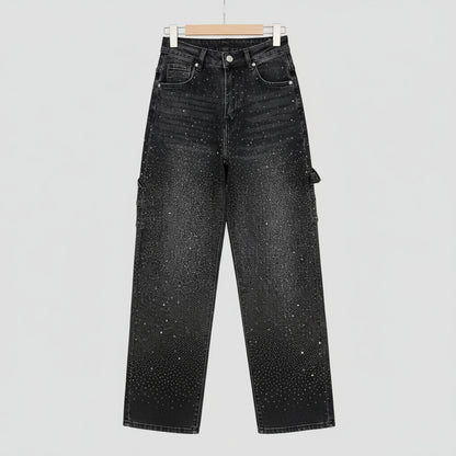 POPUP2007  WIDE BALLON JEANS STRASS