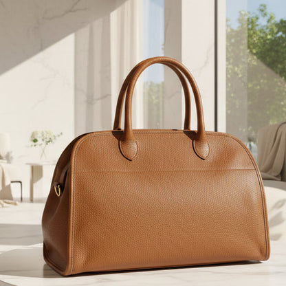 SAC 215 en Cuir Grainé Anse et Bandoulière Élégant et Pratique pour Sorties Quotidiennes