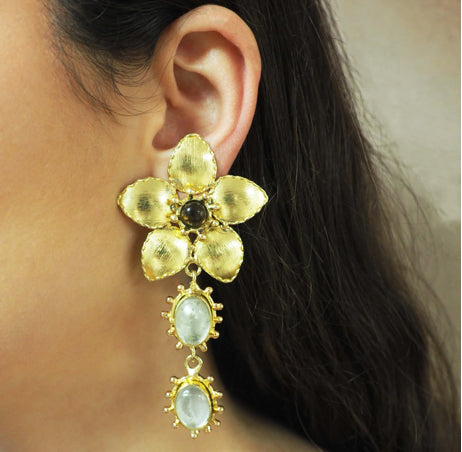 NIIKI 961 BOUCLES  RODES (AMÉTHYSTE VERTE)