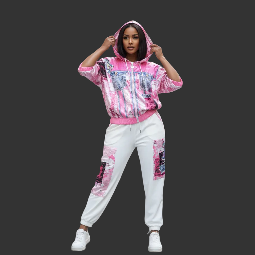 TATU « Ensemble "City Luxe" : le combo jogging et soie qui bouscule les codes du glamour. »
Ce titre attire l&