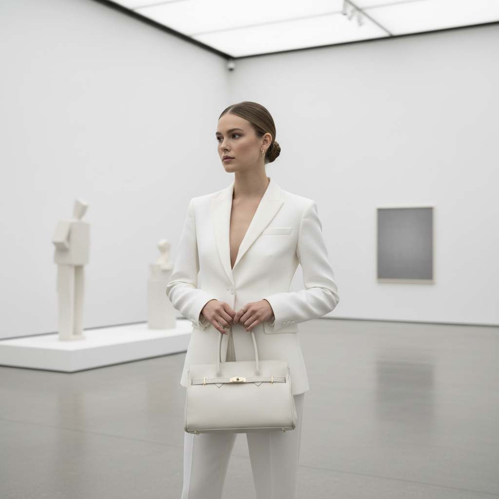 2345 Le sac à main intemporel en 5 nuances "Découvrez l’alliance parfaite du luxe et de la fonctionnalité. Décliné en 5 coloris essentiels, du noir profond au rose poudré, ce sac iconique sublime chaque tenue. Un cuir de haute qualité