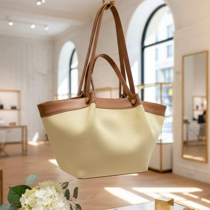 SAC En Cuir 809 BICOLORE  Ces deux sacs sont de parfaits exemples d&