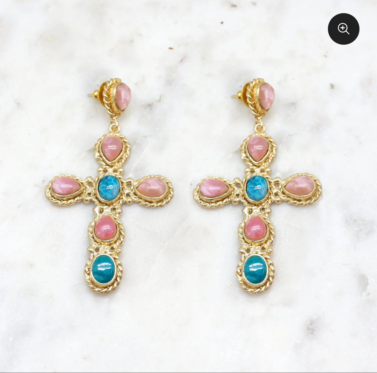 PRECOMANDE 10 JOUR NIIKI PARIS Collier(NCN351)Faith rhodocrosite/apatite  (sur precommande)