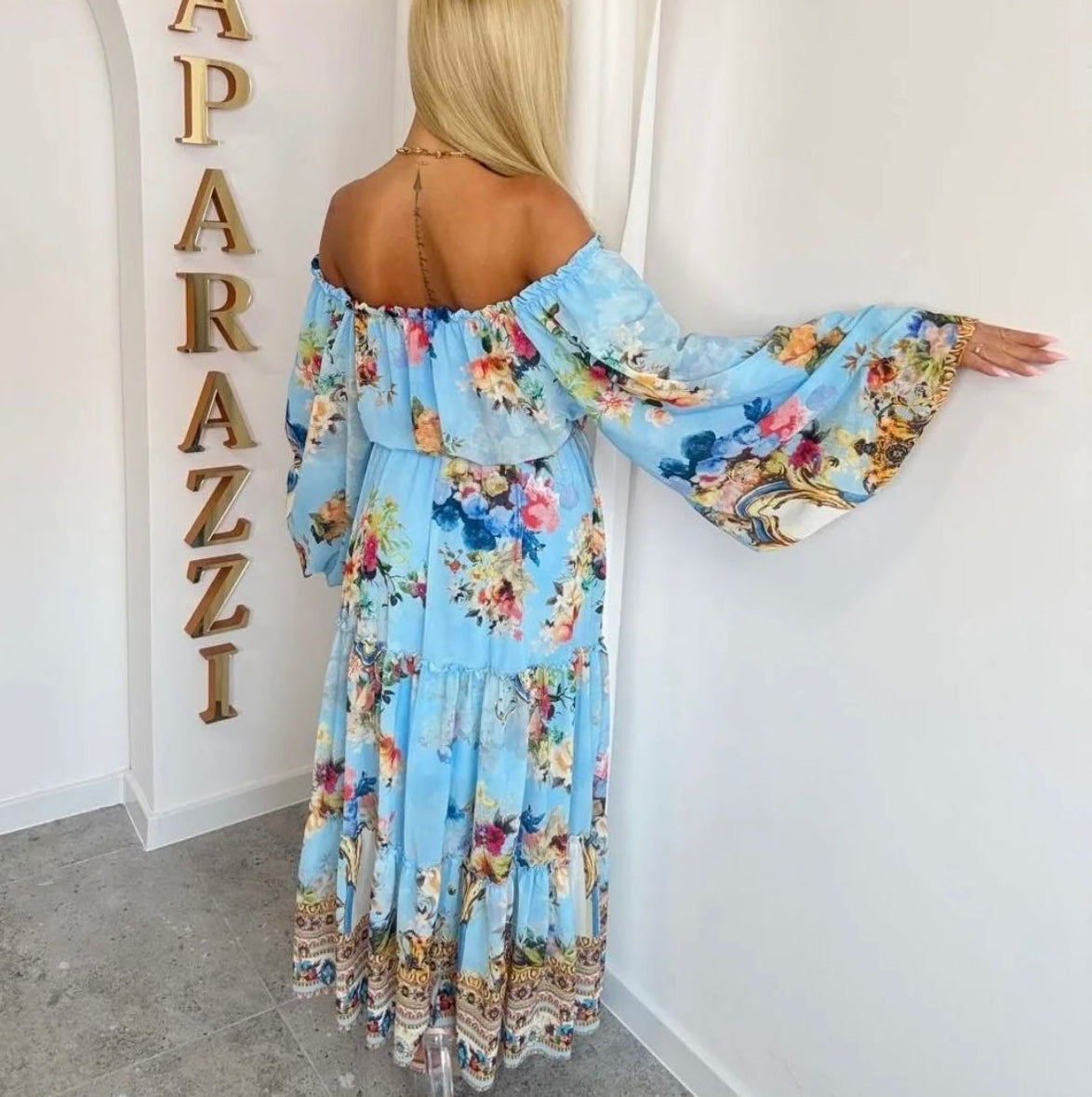 PAPARAZZI  robe longue 222 d&