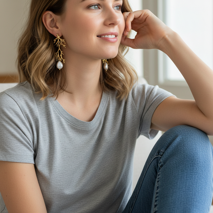 NIIKI PARIS 1182 Rhaena boucles d’oreilles Tout les bijoux NIIKI indisponibles sont en précommande dans un délai de 15 jours ouvrables voir en privé avec Laetitia .