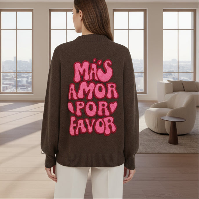 POPUP 1119 GILET COL V MOTIF FUSHIA