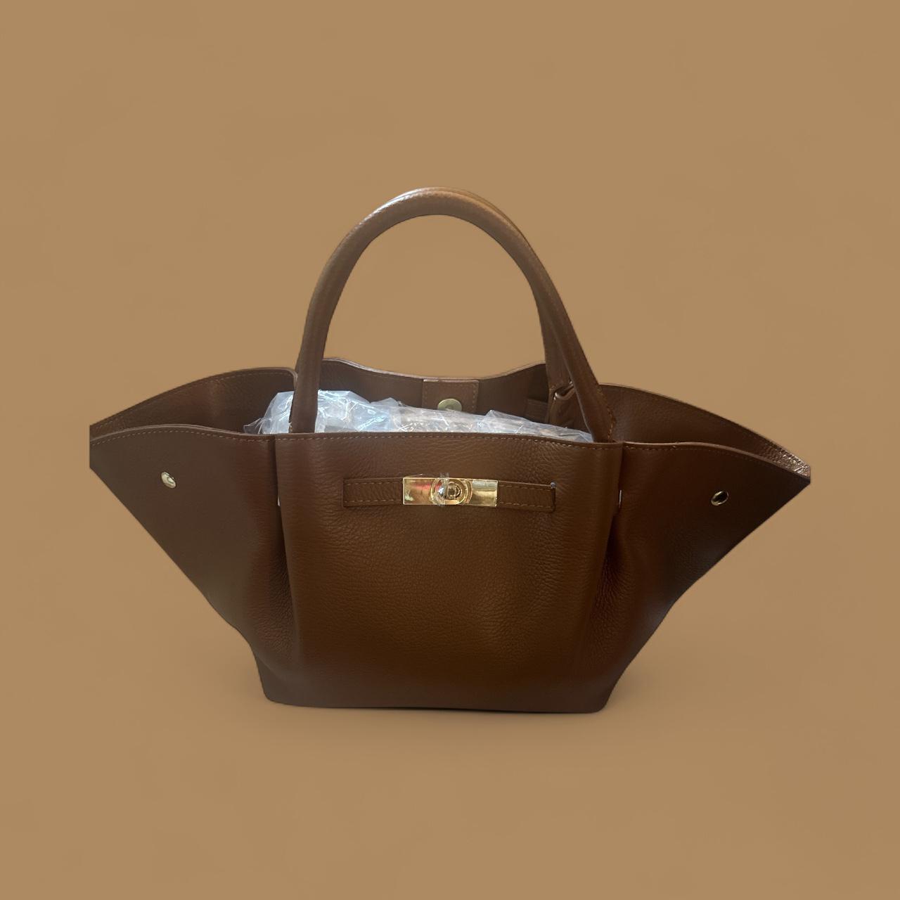 POPUP SAC EN CUIR GRAINÉ