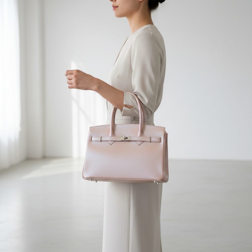 2345 Le sac à main intemporel en 5 nuances "Découvrez l’alliance parfaite du luxe et de la fonctionnalité. Décliné en 5 coloris essentiels, du noir profond au rose poudré, ce sac iconique sublime chaque tenue. Un cuir de haute qualité