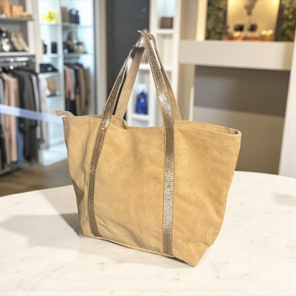 POPUP SAC PEAU RETOURNÉE ANSE SEQUINS