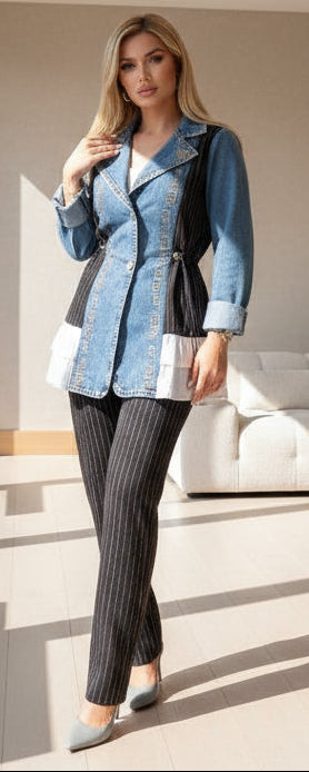 POPUP 8236 TATU ENSEMBLE BLAZER PANTALON