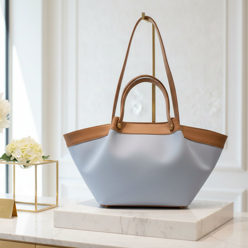 SAC En Cuir 809 BICOLORE  Ces deux sacs sont de parfaits exemples d&