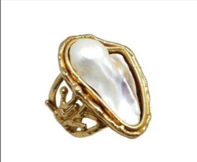 NIIKI PARIS 1179 bijoux feuille pierre nacrée chaque article vendu séparément Tout les bijoux NIIKI peuvent être précommandé délai de 15 jours ouvrables voir en privé avec Laetitia .