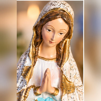 Vierge pailletée EVNL 20 WP 20 cm photo IA carrée 4