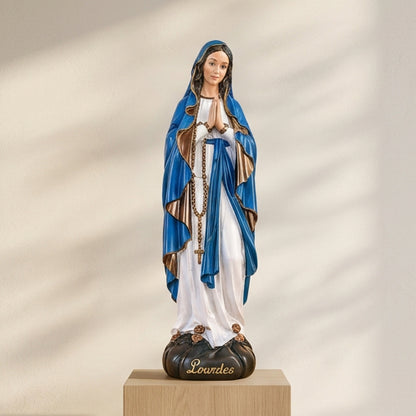 Lourdes Vierge Marie EVNL T vue individuelle 2, format carré