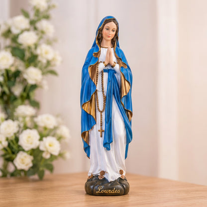 Lourdes Vierge Marie EVNL T vue individuelle 3, format carré