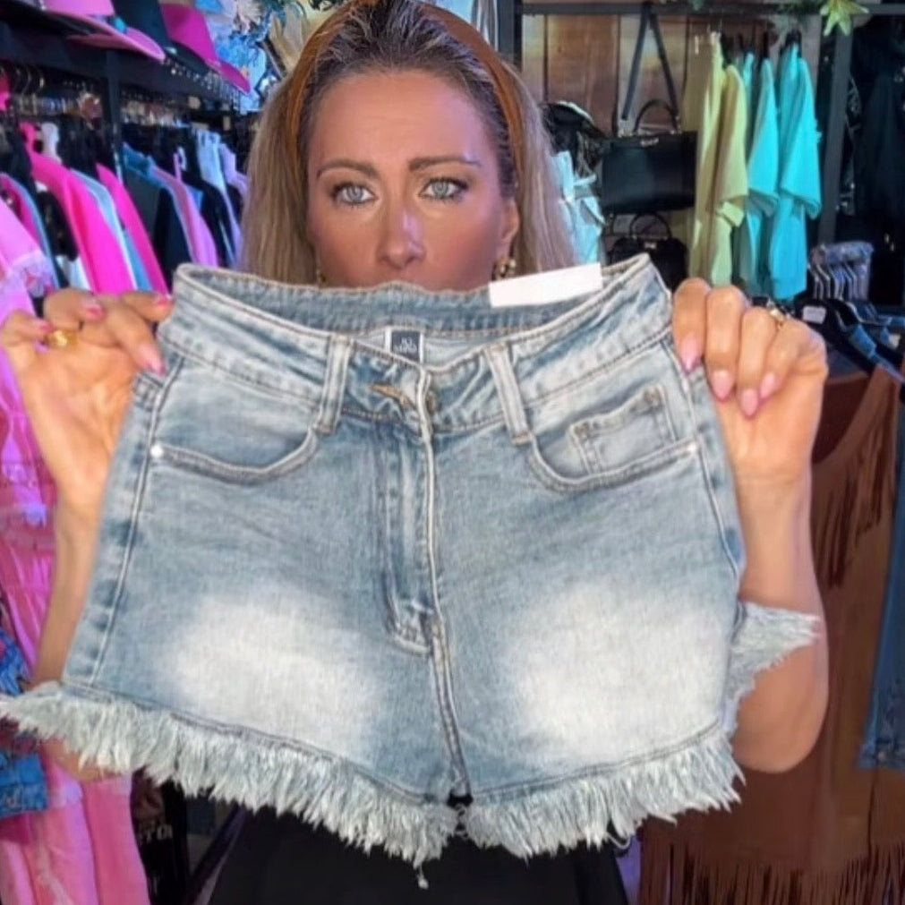 SHORT en jeans 7562 l&
