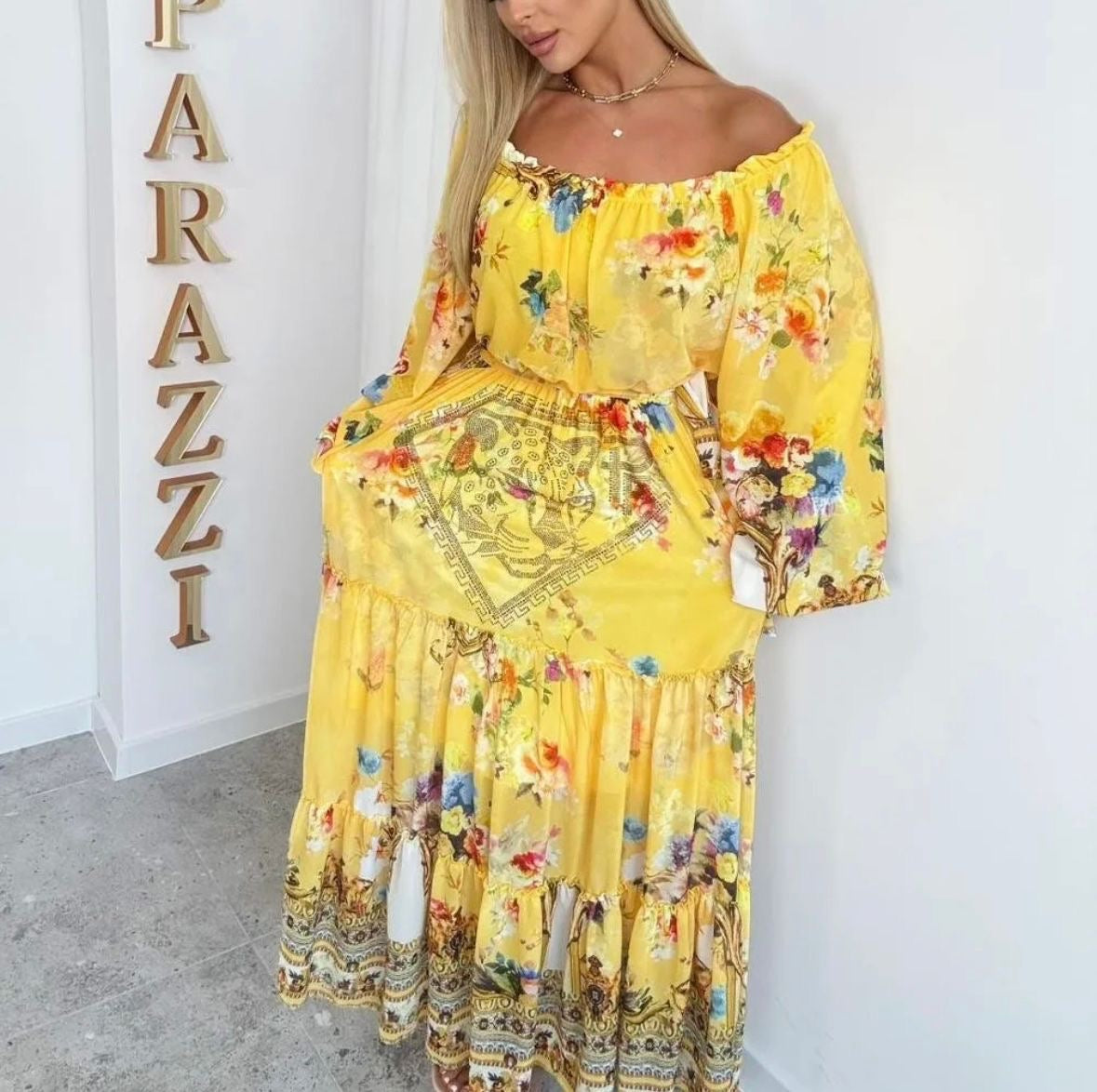 PAPARAZZI  robe longue 222 d&