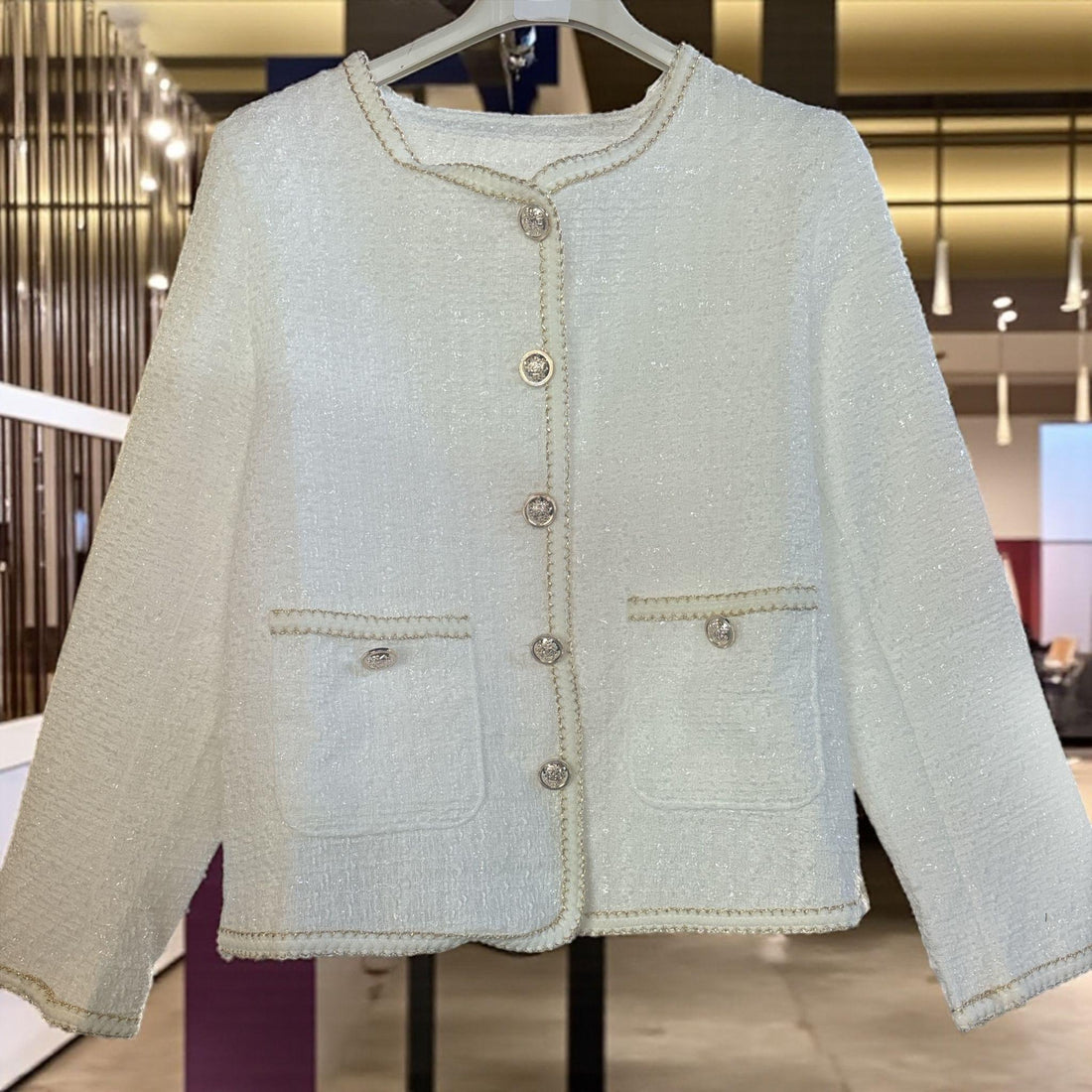 POPUP C.O.C.O VESTE LIZERE DORÉ
