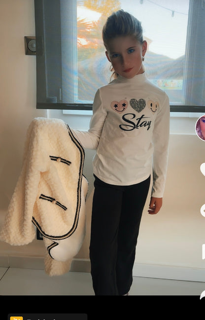 POPUPKIDS R340 ENSEMBLE TROIS PIECES PANTALON T-SHIRT VESTE