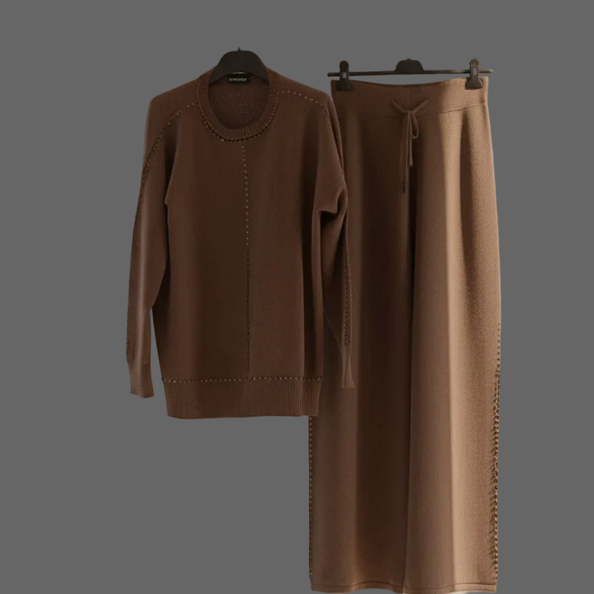 D080 ensemble deux pièces pour femme composé d&