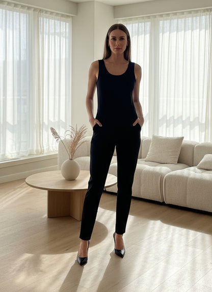 9130 TATU Ensemble combinaison doudoune la blanche légèrement crème a de jolie reflets nacrés 2 pieces luxe comportant des plaques avec le logo de la marque