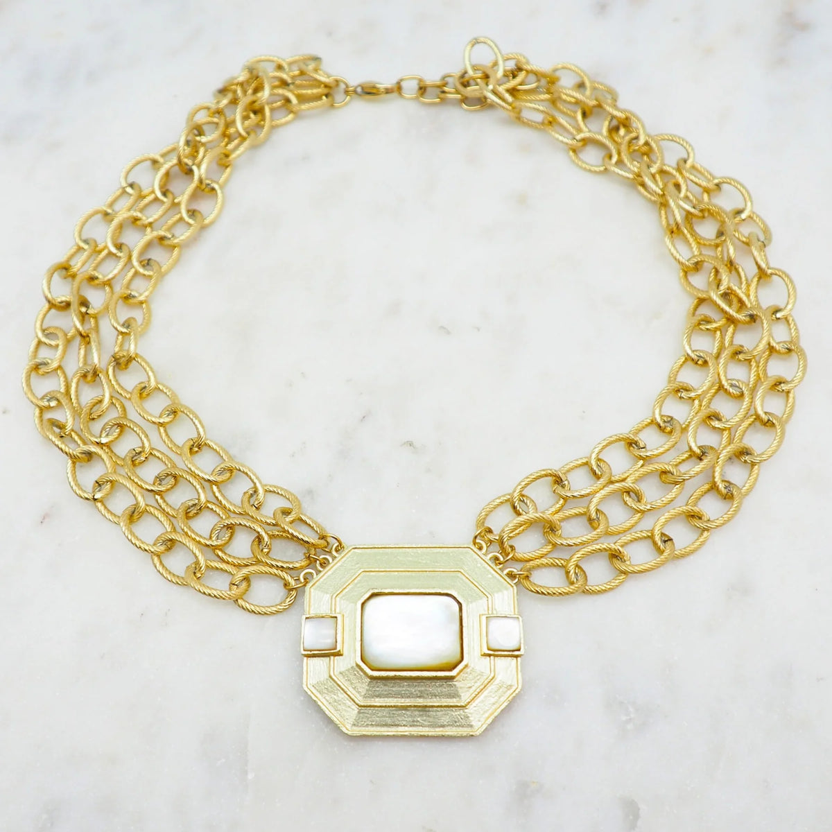 NIIKI PARIS NCN463 Golden Age bijoux en laiton doré à l&