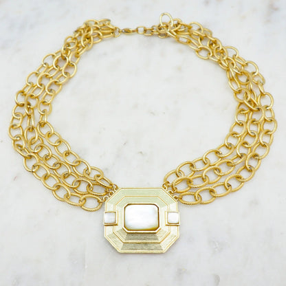 NIIKI PARIS NCN463 Golden Age bijoux en laiton doré à l&