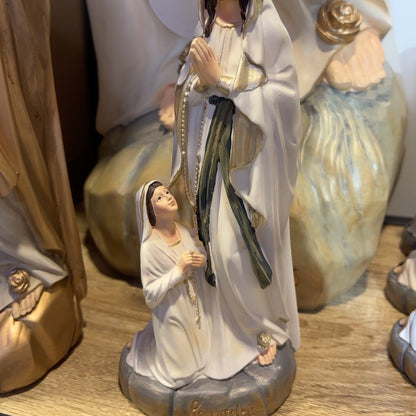 Vierge Marie et Bernadette EVNAP 20 O photo originale 2