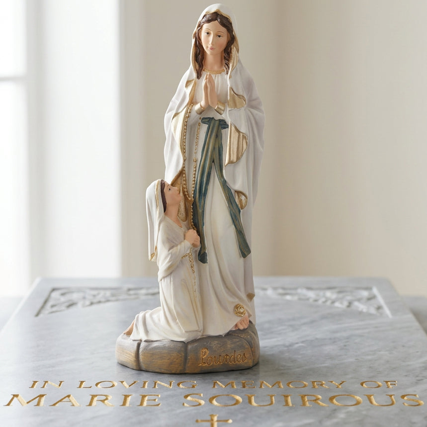 Vierge Marie et Bernadette EVNAP 20 O photo originale 3