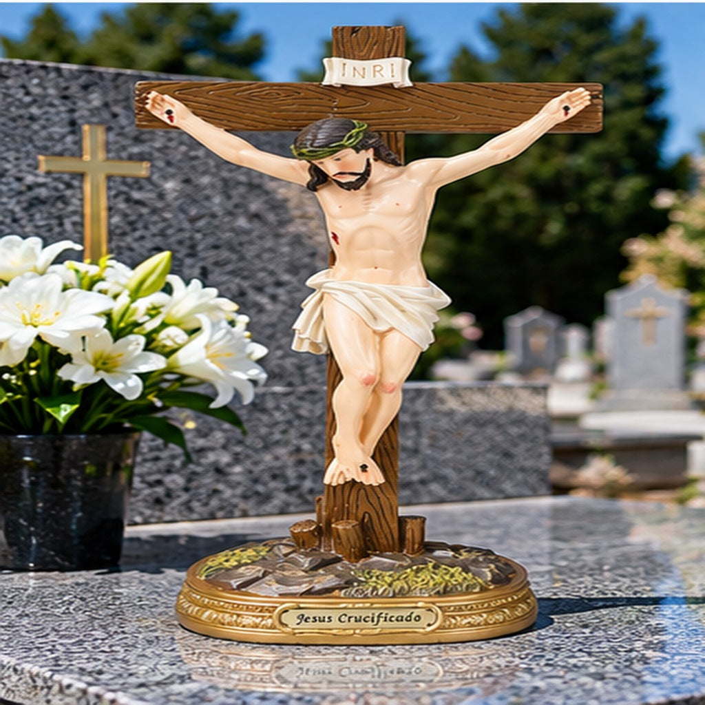 Jésus crucifié 40 cm référence 09684440 vue 3
