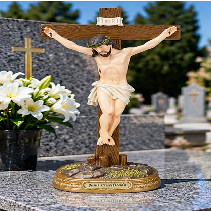 Jésus crucifié 40 cm référence 09684440 vue 3